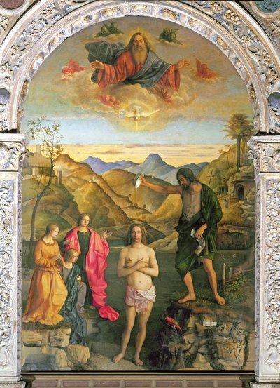 Baptême du Christ, retable de Saint-Jean - Giovanni Bellini